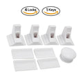 Magnetic Cabinet & Drawer Safety Locks - Baby Proofing Kit
